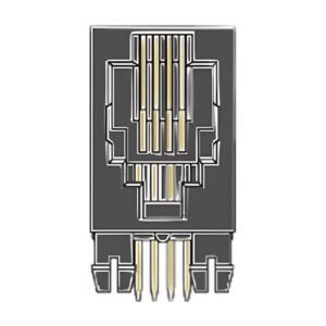 RJ11, RJ12 Side Entry Modular Jack MR-960201