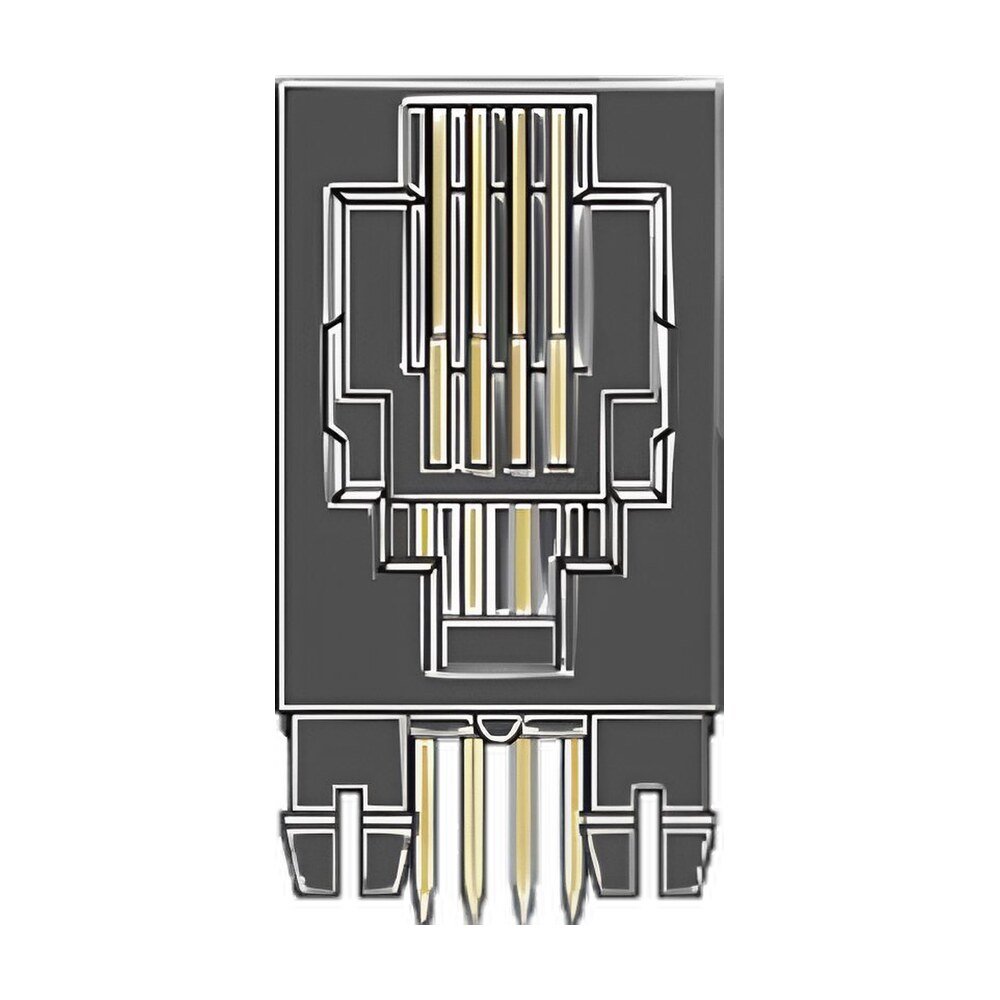 New RJ11, RJ12 Side Entry Modular Jack MR-960201