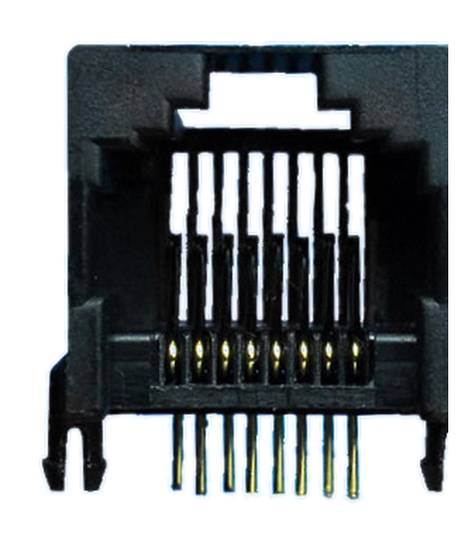 MR-968603 - 8-Position, Side Entry, Flat Pin Modular Jack