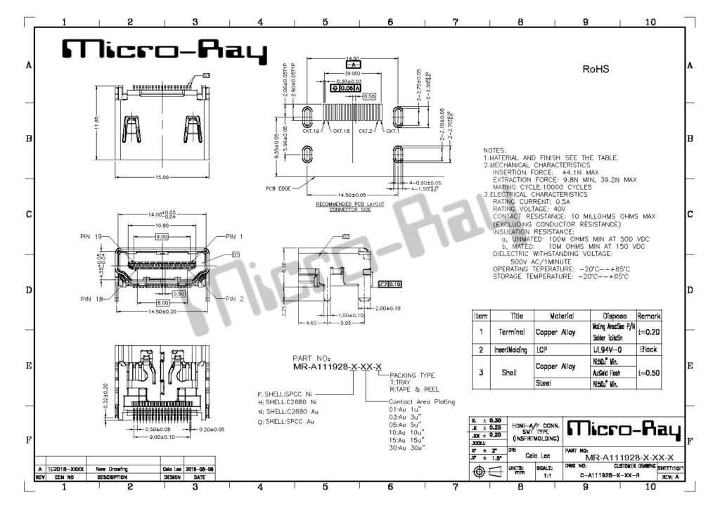 MR-A111928-F-XX-R (Ni, Nickel Shell)