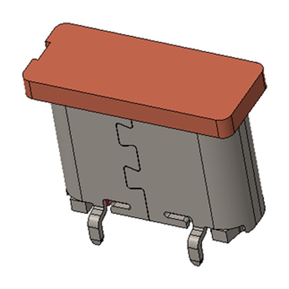 MR-A1119C3-B01-R HDMI Receptacle, 19 Pin