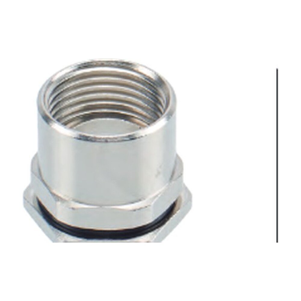 M12 Back Mount Female Panel Shell, Screw M12x1