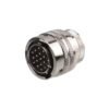 MIL-Spec Circular Connector, Straight Plug, Shell 14, 7-Pin, Cable Clamp