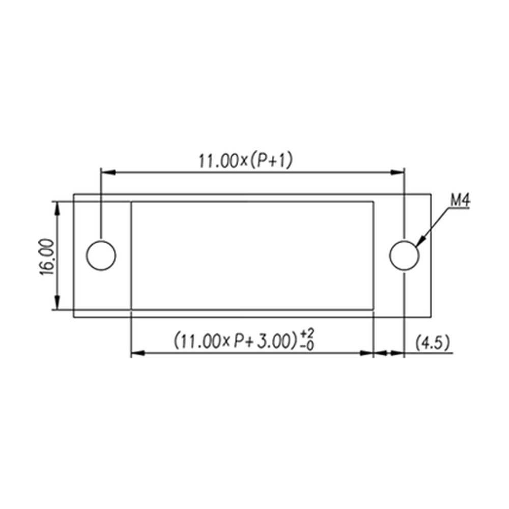 0168-25XX — Barrier terminal blocks , Screw connection