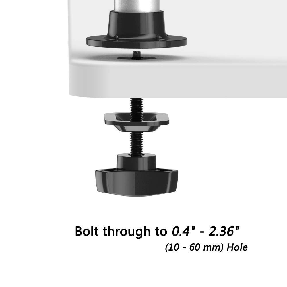 Triple Track Rail Mount for Apple Display w/ Full Motion Arms - BL-AT103