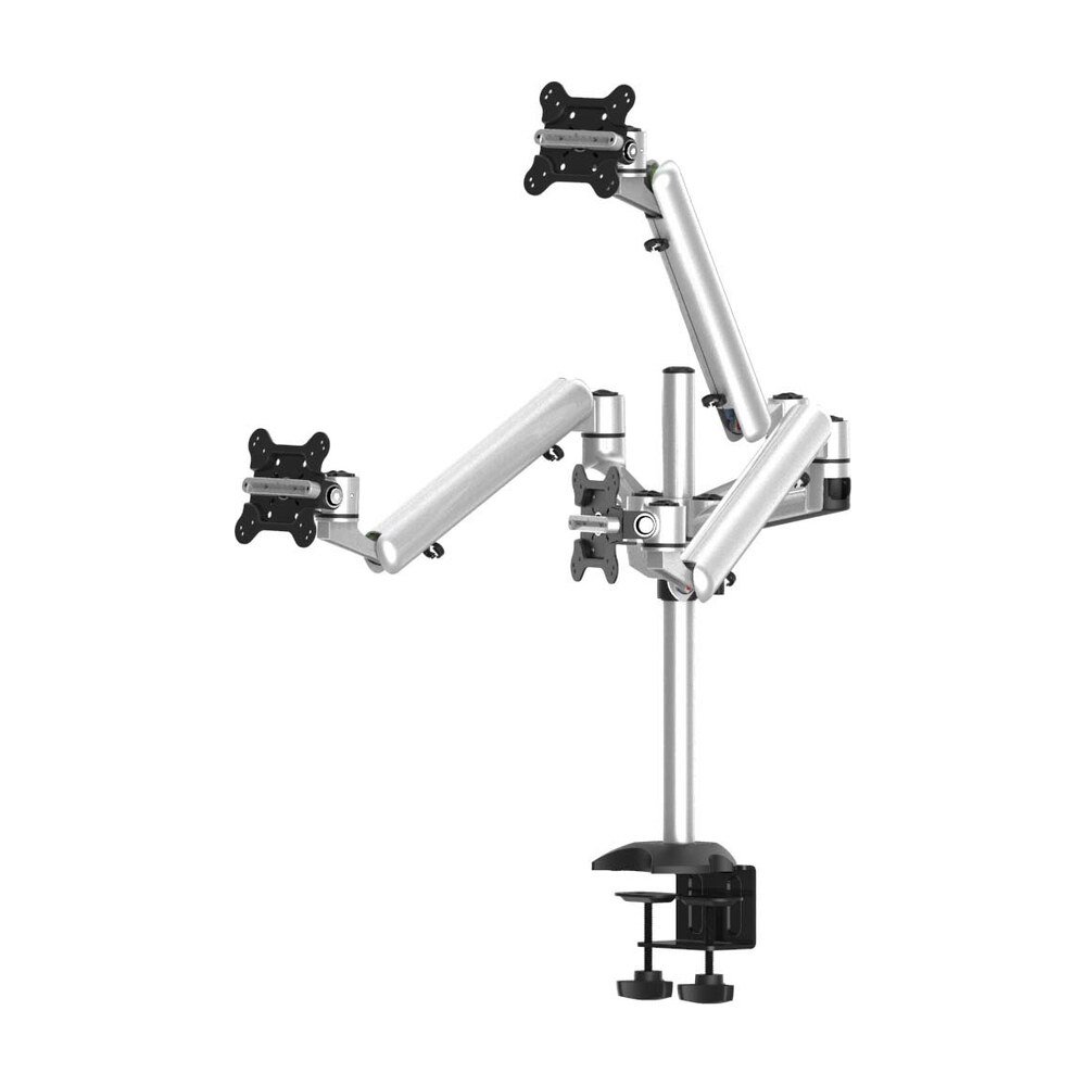 Triple Monitor Desk Mount for Apple Full Motion w/ Quick Release - BL-AP24