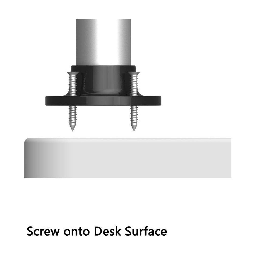 Aluminum Extrusion VESA Mount Quick Release w/ Dual Arm - BL-PT305