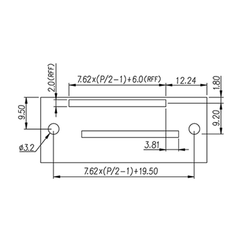 2DC-A02W-XX — Barrier terminal blocks , Screw connection