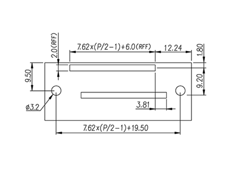 2DC-A02W-XX — Barrier terminal blocks , Screw connection