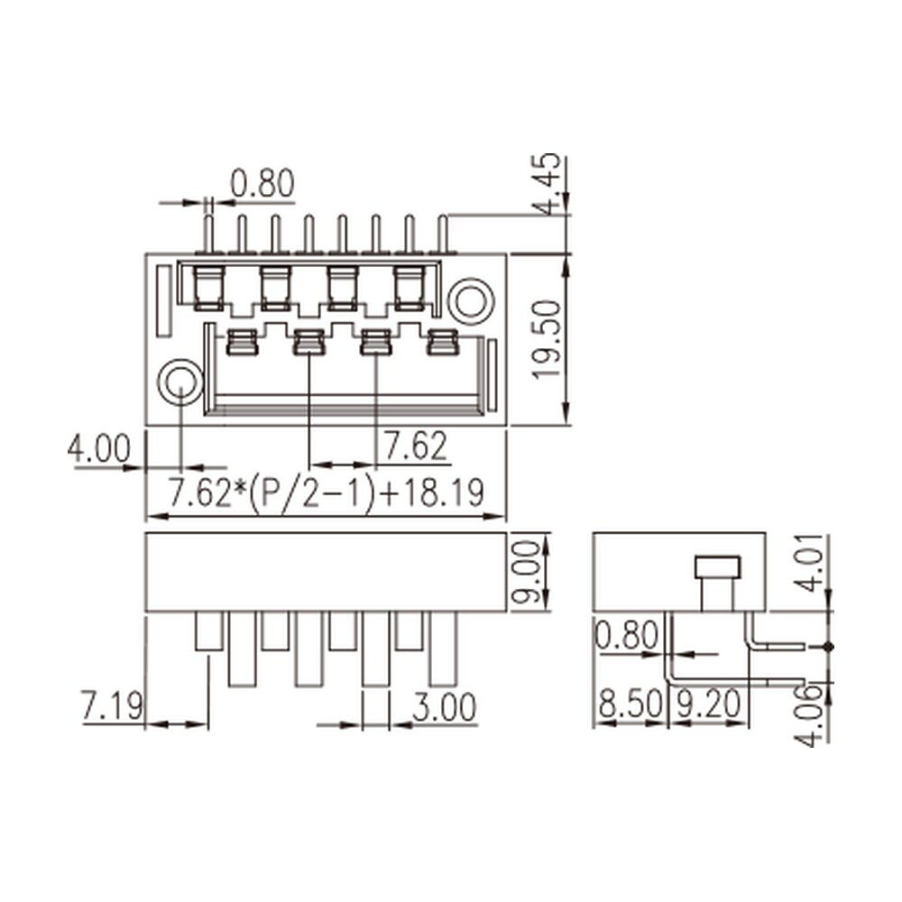 2DSB-14-XX — Barrier terminal blocks, Screw connection