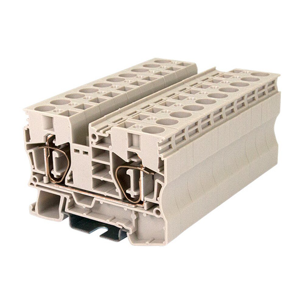 AK10 — DIN Rail terminal blocks, Feed through terminal blocks