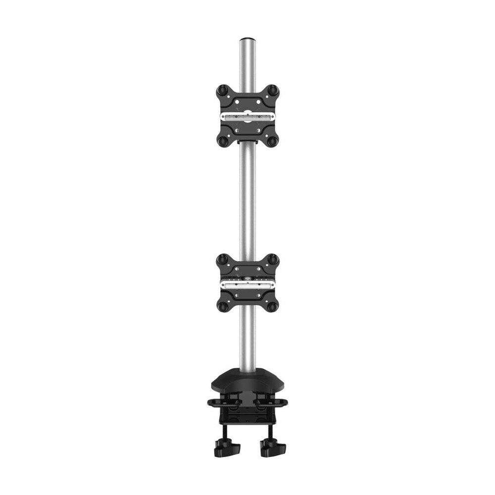 Dual Monitor Desk Mount for Apple Stacked w/ Quick Release - BL-AP17