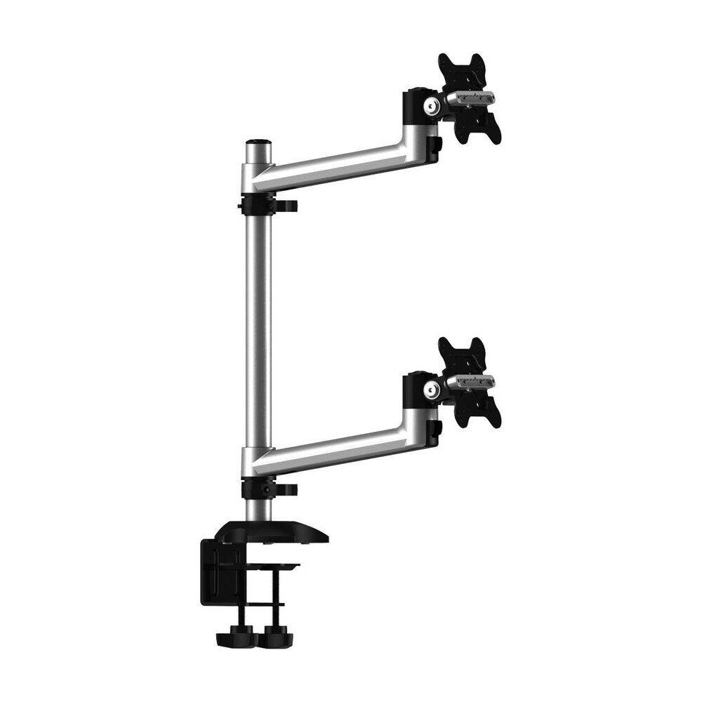 Dual Monitor Desk Mount for Apple Top Down w/ Single Arms - BL-AP18