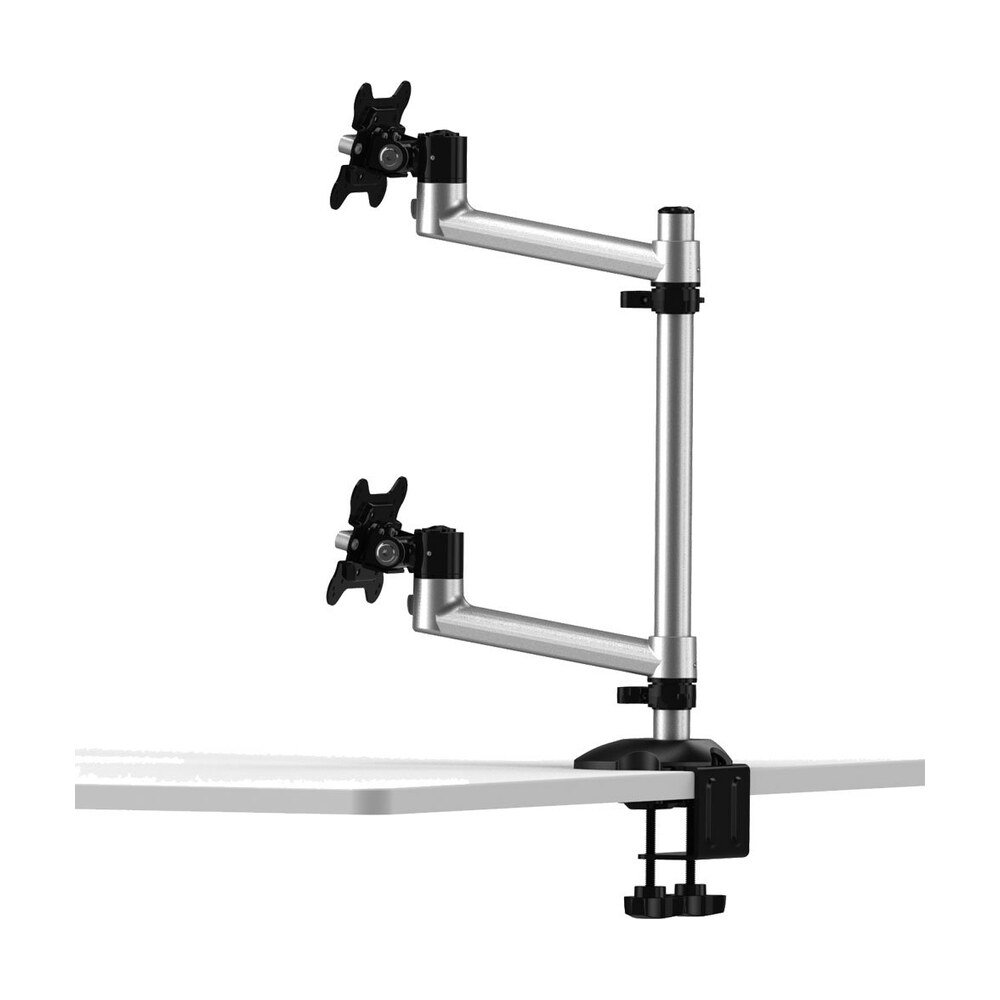 Dual Monitor Desk Mount for Apple Top Down w/ Single Arms - BL-AP18