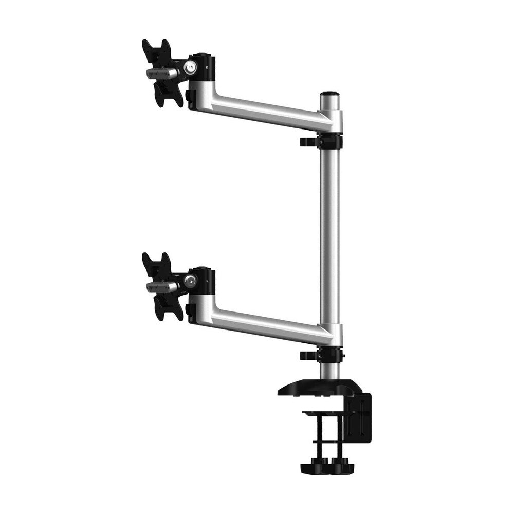 Dual Monitor Desk Mount for Apple Top Down w/ Single Arms - BL-AP18