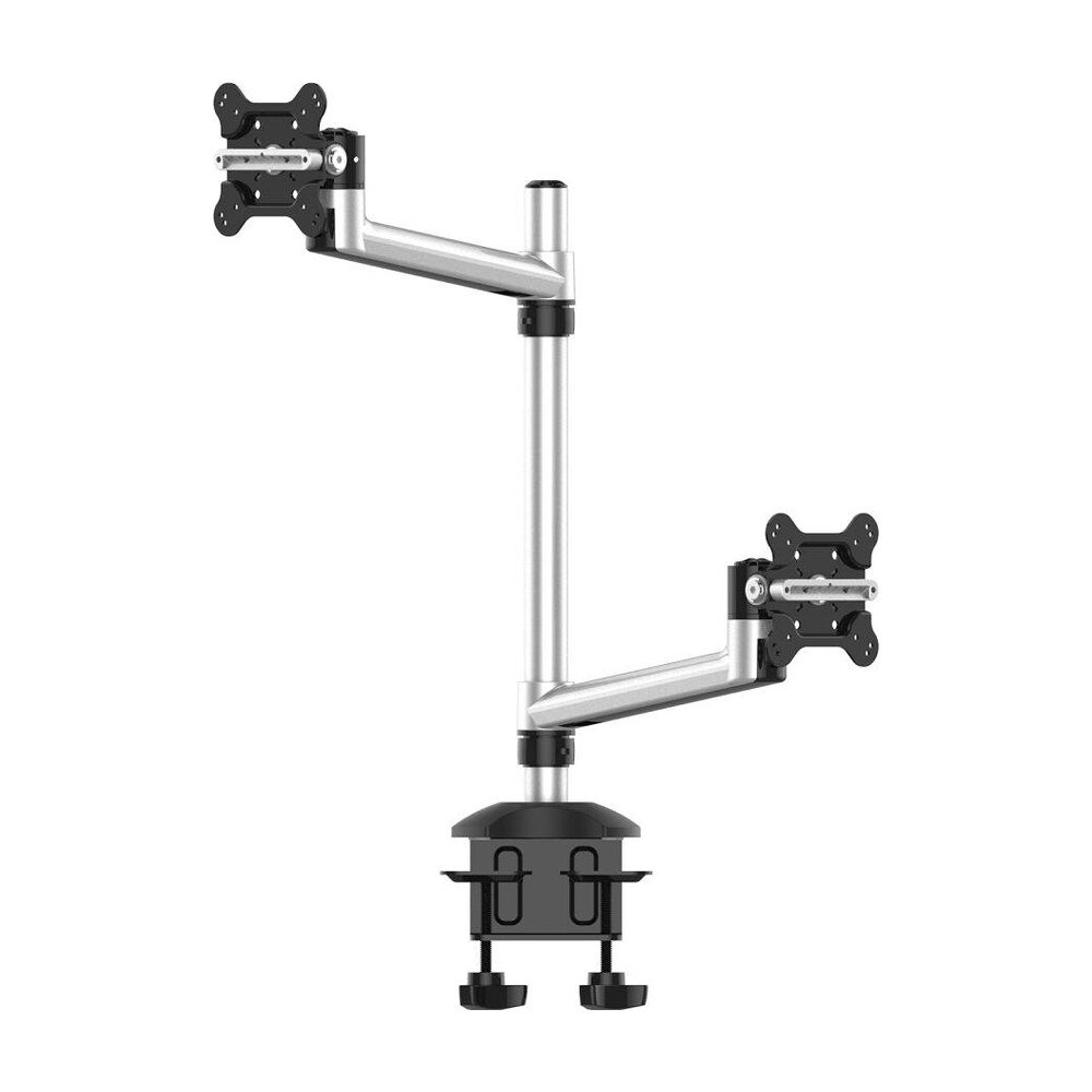 Dual Monitor Desk Mount for Apple Top Down w/ Single Arms - BL-AP18