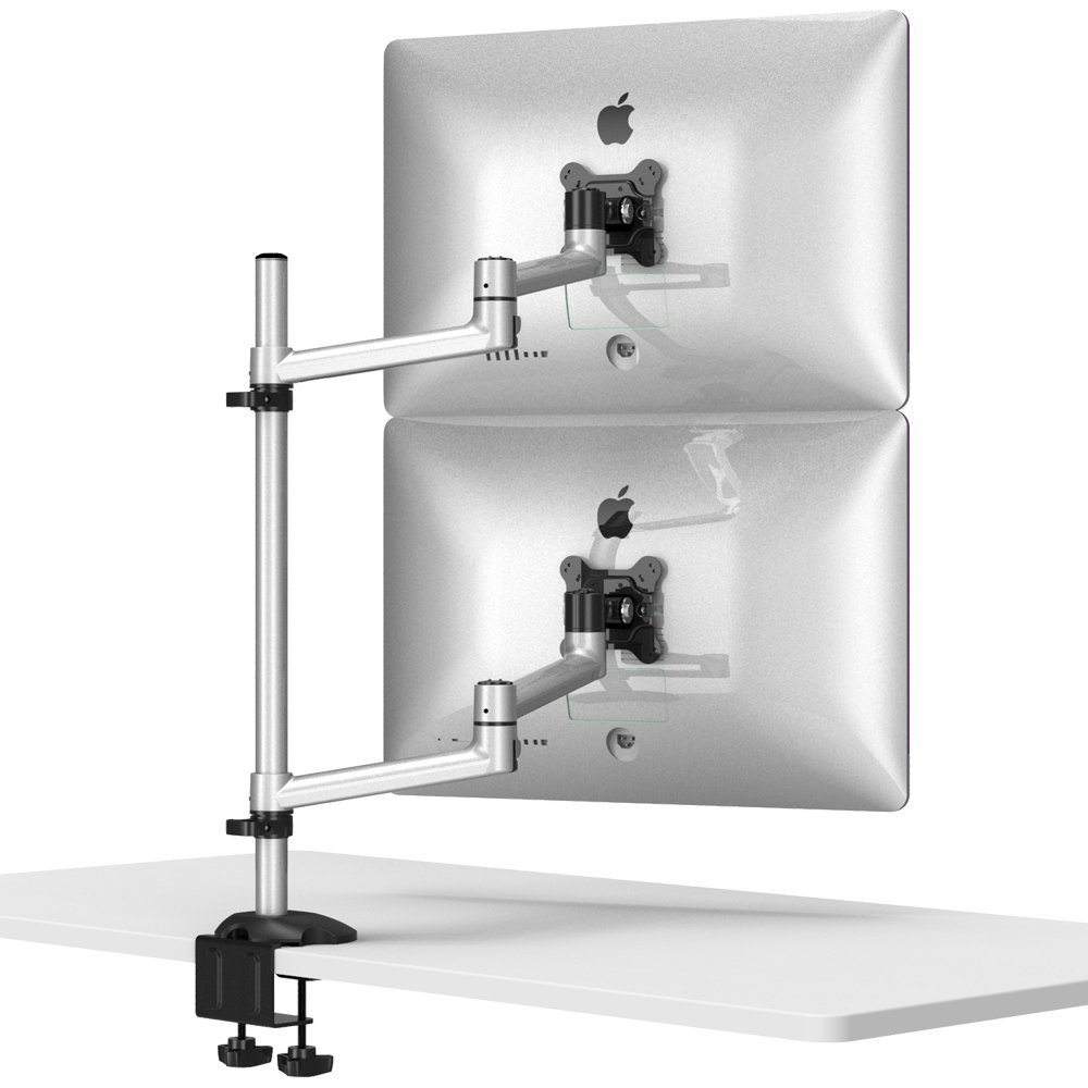 Dual Monitor Desk Mount for Apple Top Down Quick Release - BL-AP19