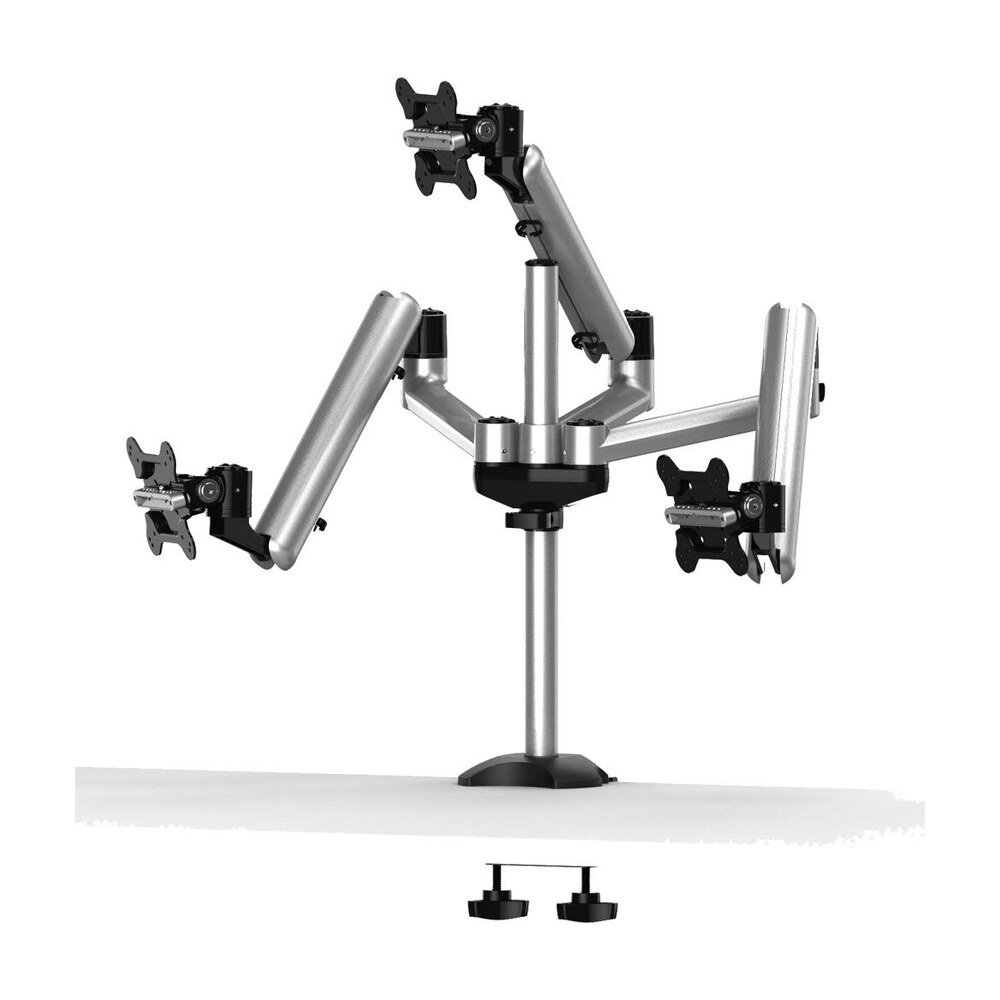 Triple Monitor Desk Mount for Apple Full Motion w/ Quick Release - BL-AP24