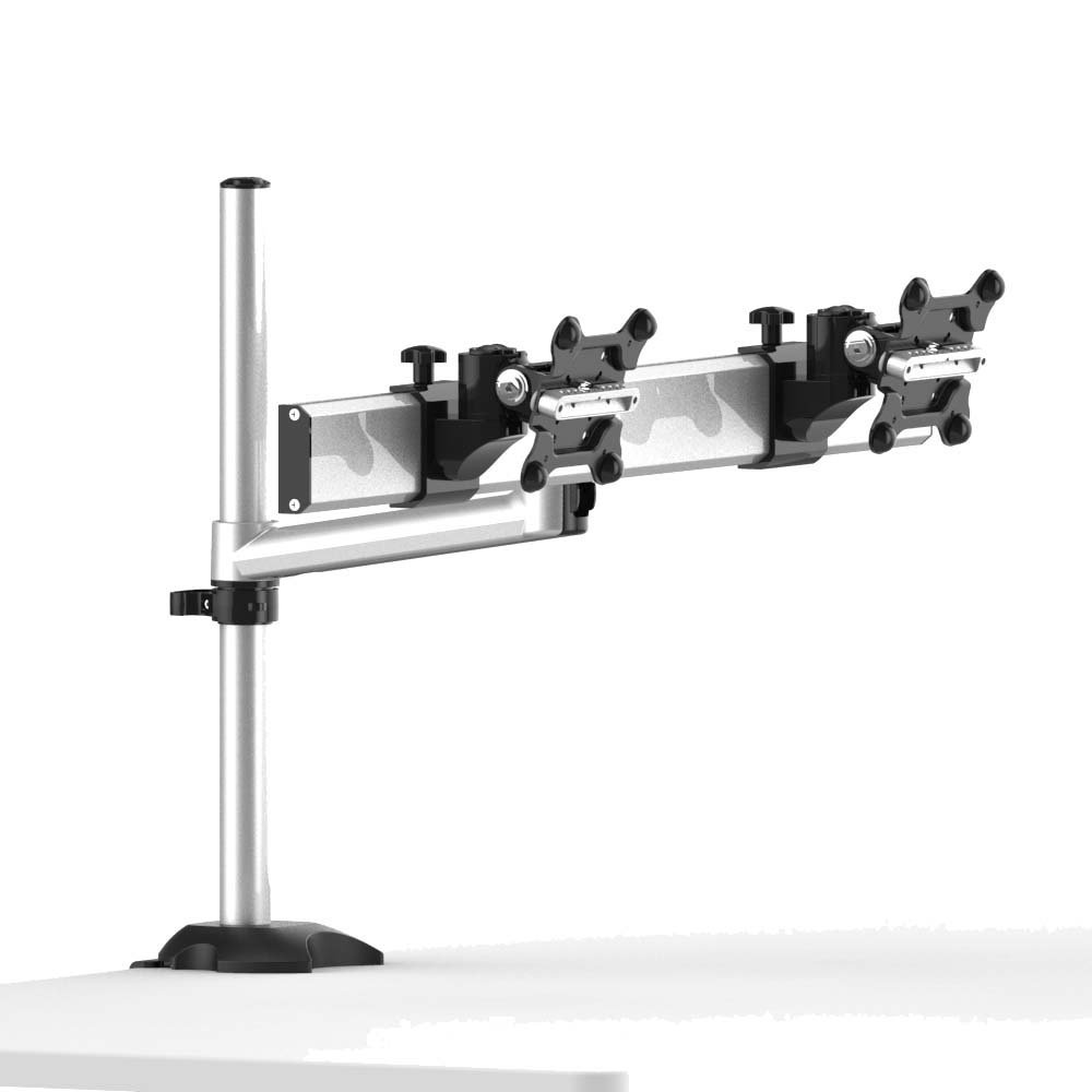 Dual Monitor Desk Mount for Apple w/ Quick Release Single Arm - BL-AP26