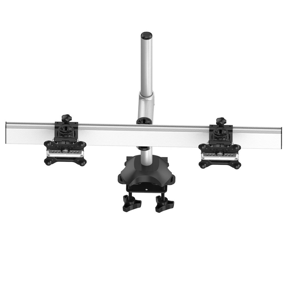 Dual Monitor Desk Mount for Apple w/ Quick Release Single Arm - BL-AP26