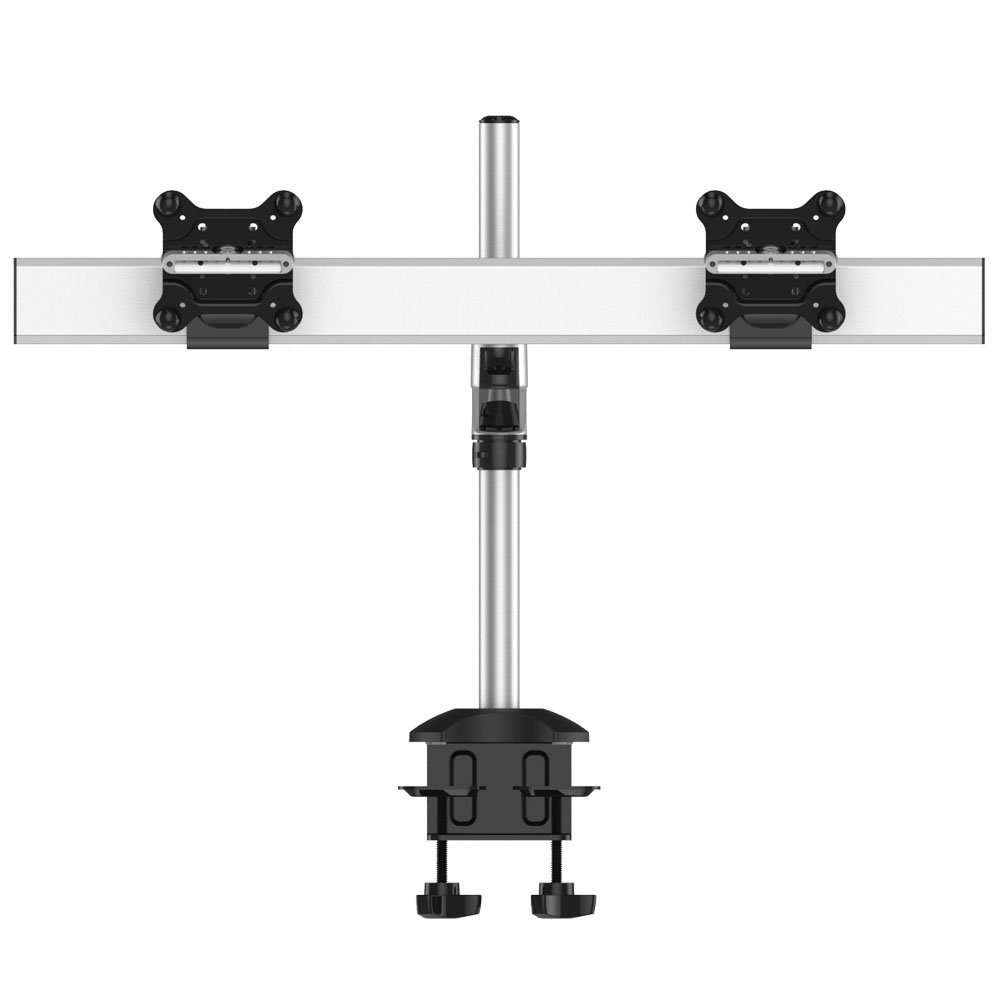 Dual Monitor Desk Mount for Apple w/ Quick Release Single Arm - BL-AP26