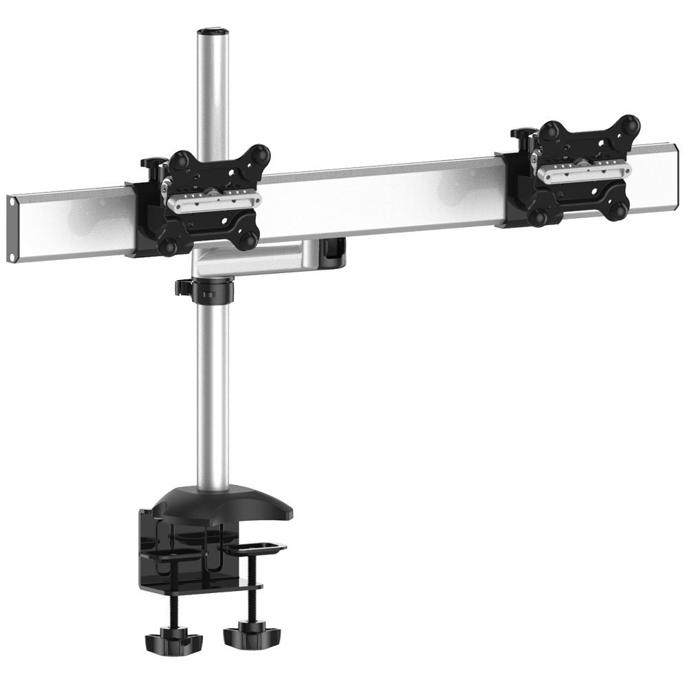 Dual Monitor Desk Mount for Apple w/ Quick Release Single Arm - BL-AP26