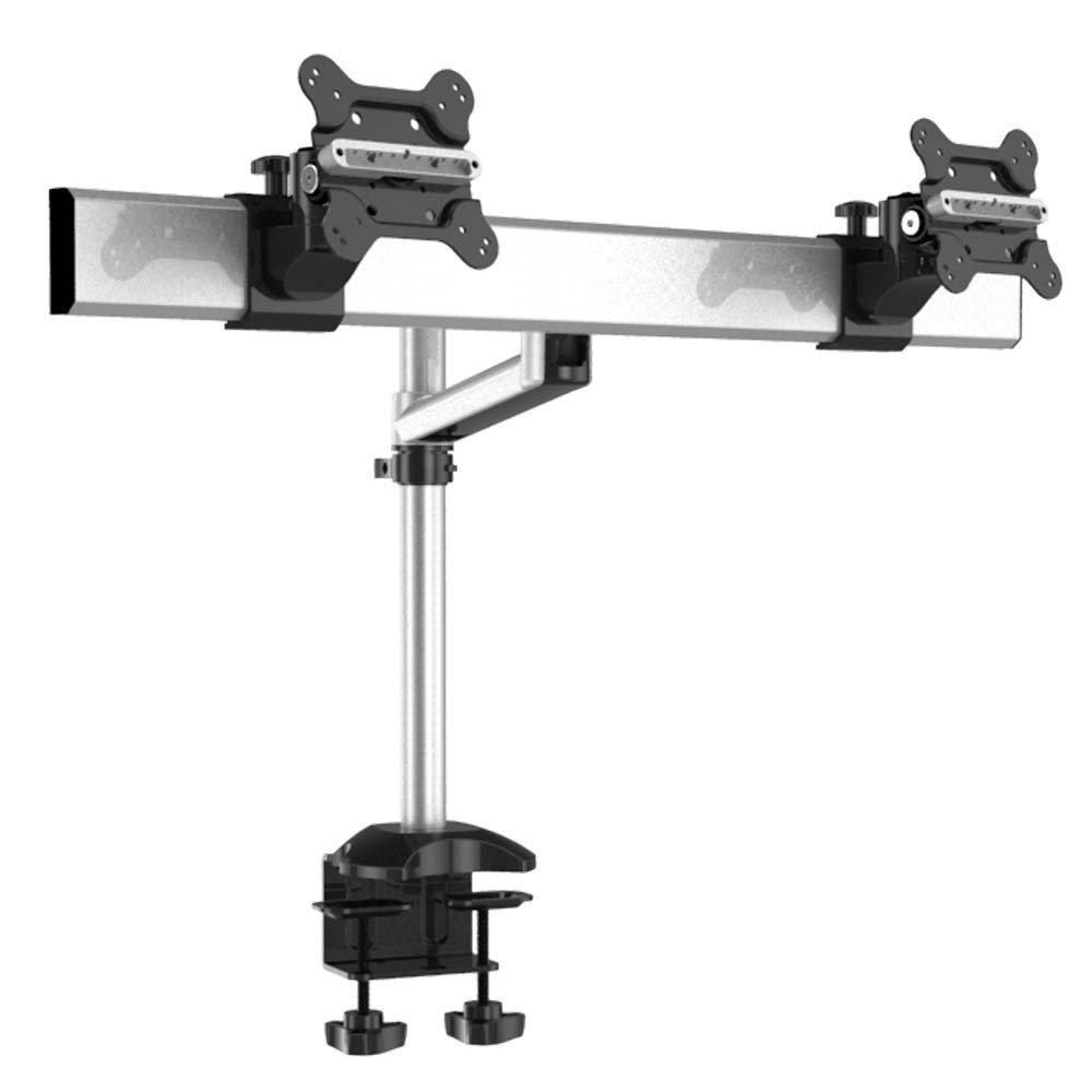 Dual Monitor Desk Mount for Apple w/ Quick Release Single Arm - BL-AP26