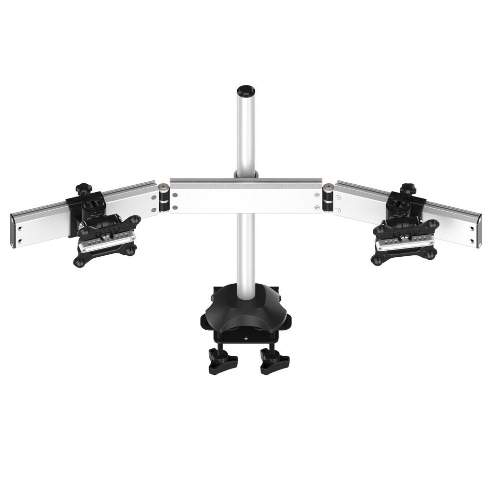 Dual Monitor Desk Mount for Apple Quick Release w/ Low Profile - BL-AP28