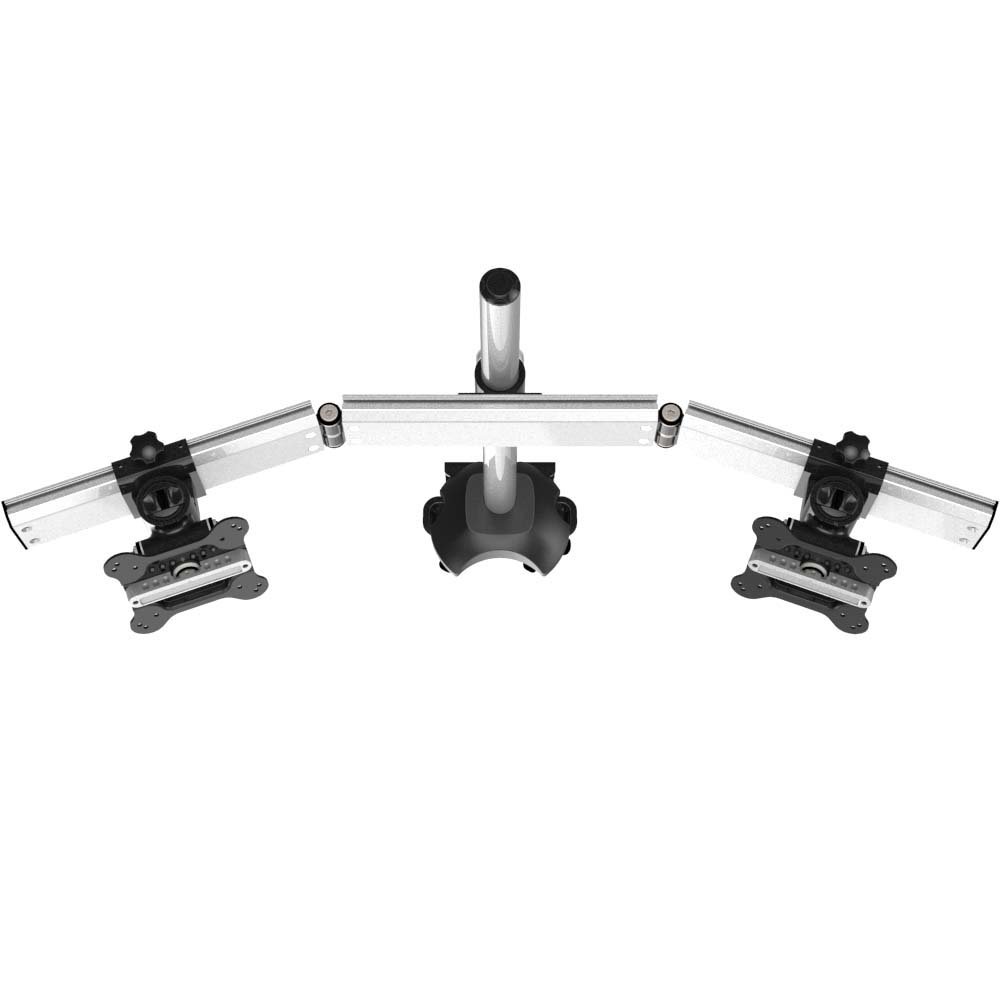Dual Monitor Desk Mount for Apple Quick Release w/ Low Profile - BL-AP28