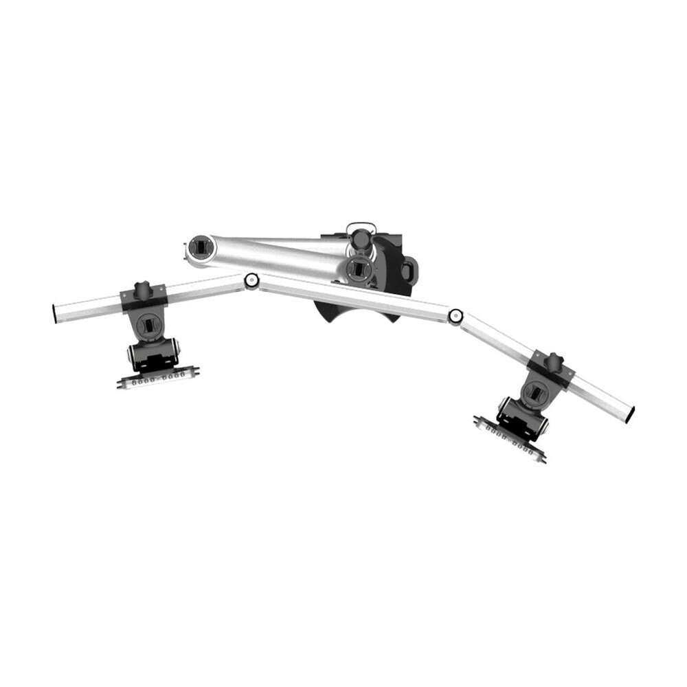 Dual Monitor Desk Mount for Apple w/ 2-in-1 Base & Dual Arm - BL-AP30