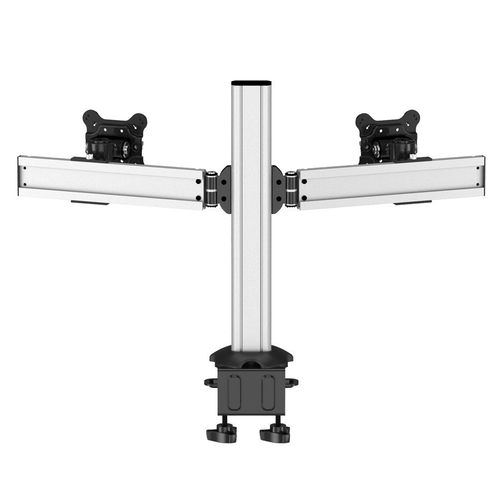 Dual Monitor Desk Mount for Apple w/ 2-in-1 Base & Low Profile - BL-AP34