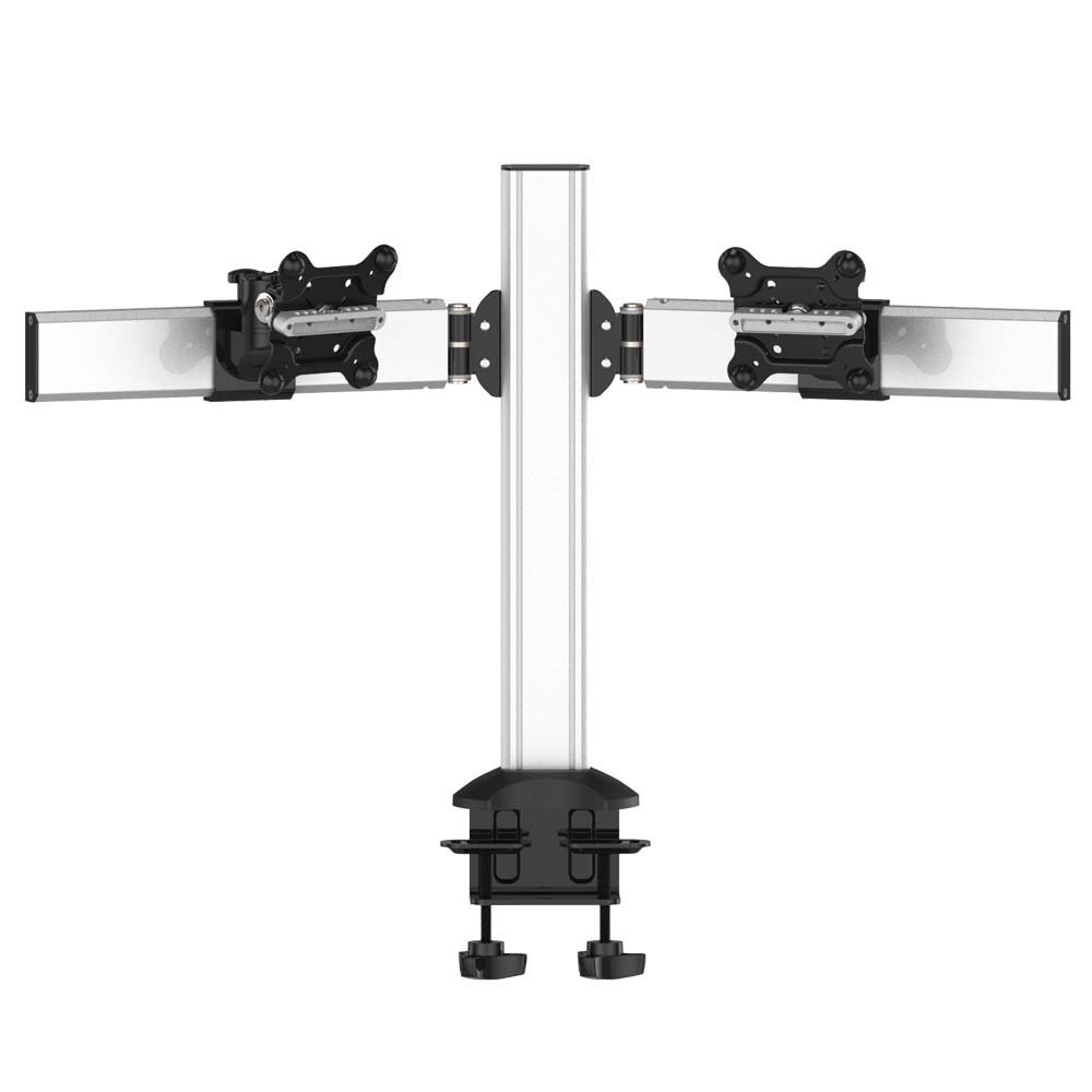 Dual Monitor Desk Mount for Apple w/ 2-in-1 Base & Low Profile - BL-AP34