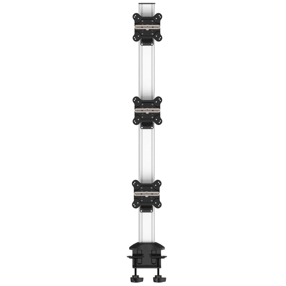 Triple Monitor Desk Mount for Apple Stacked w/ Quick Release - BL-AP36