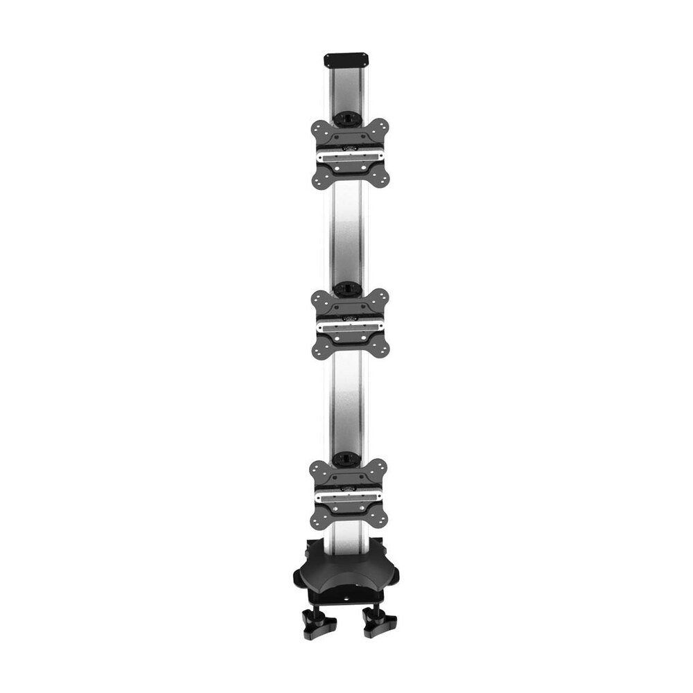 Triple Monitor Desk Mount for Apple Stacked w/ Quick Release - BL-AP36