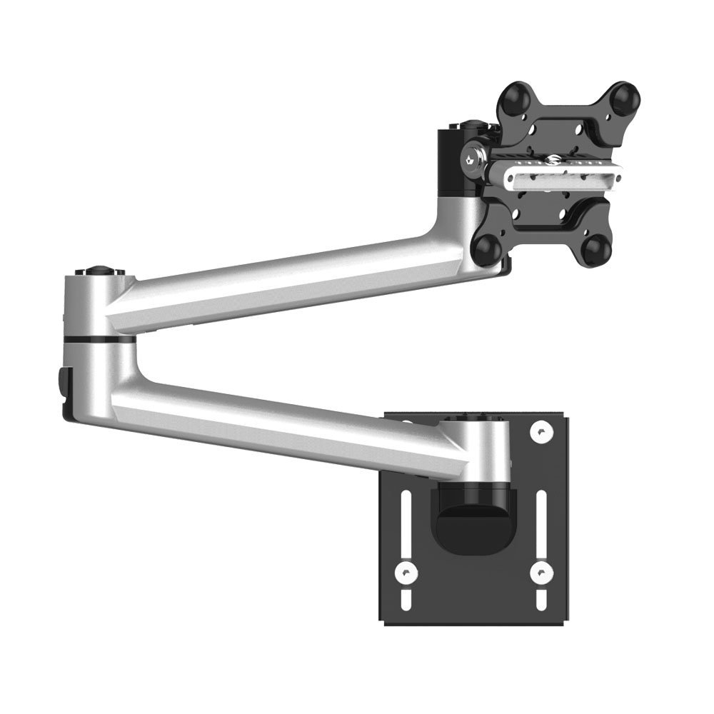 Apple VESA Mount for Slatwall w/ Quick Release Dual Arm - BL-AS77