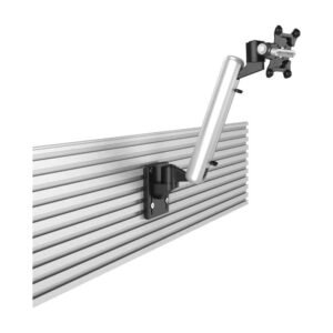 Apple VESA Mount for Slatwall w/ Quick Release Spring Arm
