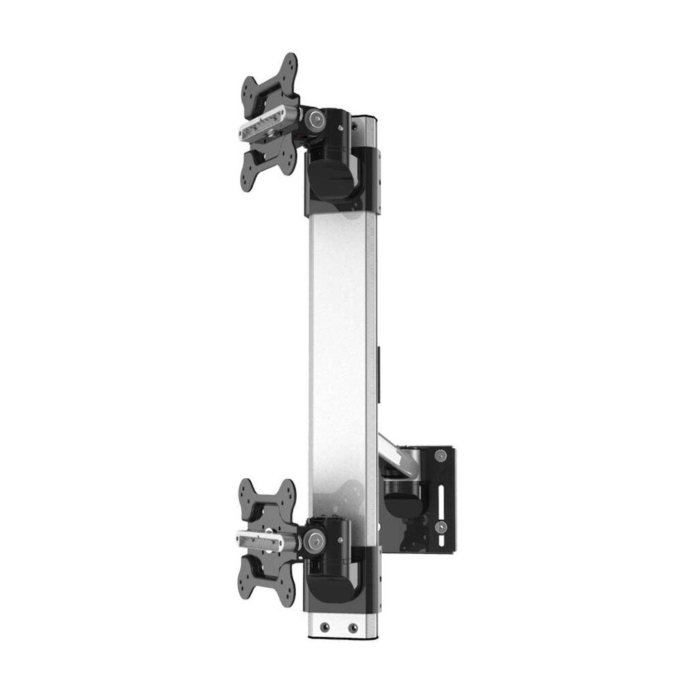 Dual Apple VESA Mount for Slatwall Stacking Extending Quick Release - BL-AS83