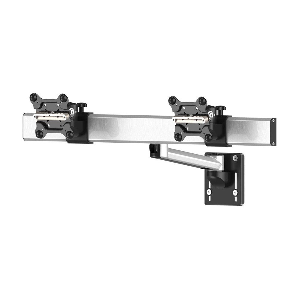 Dual Apple VESA Mount for Slatwall Quick Release w/ Single Arm - BL-AS86