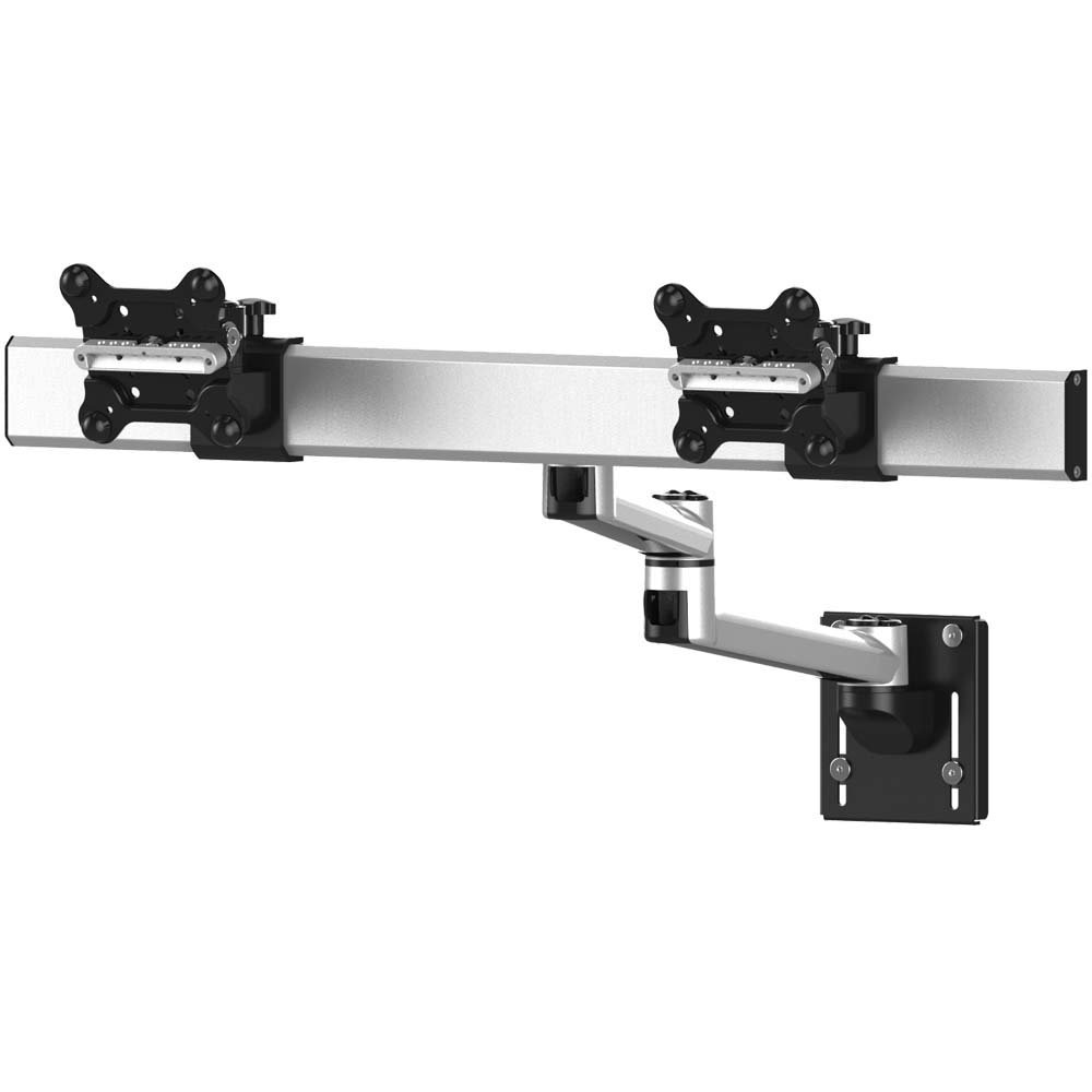 Dual Apple VESA Mount for Slatwall Quick Release w/ Dual Arm - BL-AS87