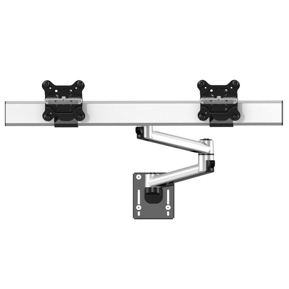Dual Apple VESA Mount for Slatwall Quick Release w/ Dual Arm - BL-AS87