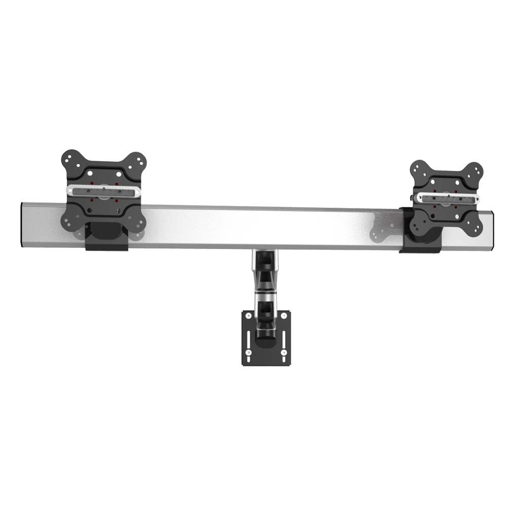 Dual Apple VESA Mount for Slatwall Quick Release w/ Dual Arm - BL-AS87