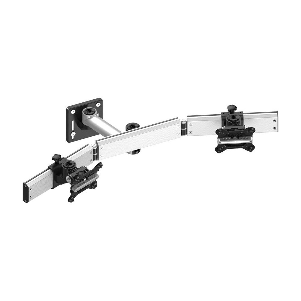 Dual Apple VESA Mount for Slatwall Single Arm w/ Quick Release - BL-AS89