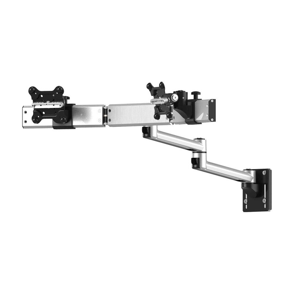 Dual Apple VESA Mount for Slatwall Dual Arm w/ Quick Release - BL-AS90