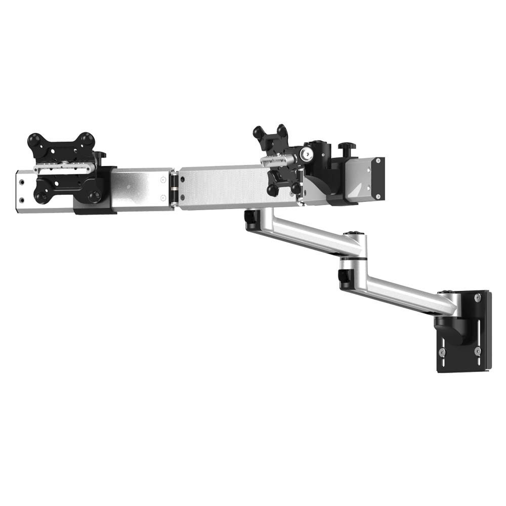 Dual Apple VESA Mount for Slatwall Dual Arm w/ Quick Release - BL-AS90