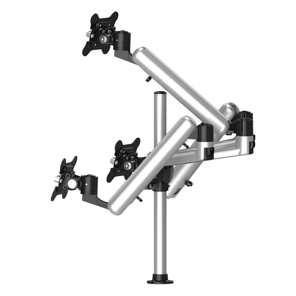 Triple Track Rail Mount for Apple Display w/ Full Motion Arms - BL-AT103