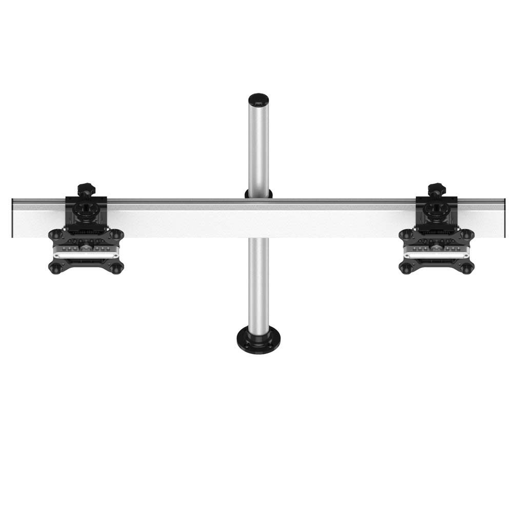Dual Track Rail Mount for Apple Display Low Profile w/ Quick Release - BL-AT104