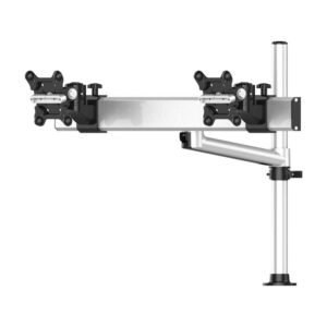 Dual Track Rail Mount for Apple Display w/ Quick Release Single Arm