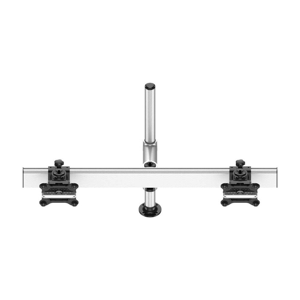 Dual Track Rail Mount for Apple Display w/ Quick Release Single Arm - BL-AT105