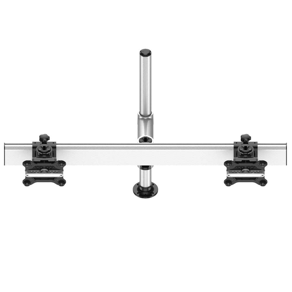 Dual Track Rail Mount for Apple Display w/ Quick Release Single Arm - BL-AT105