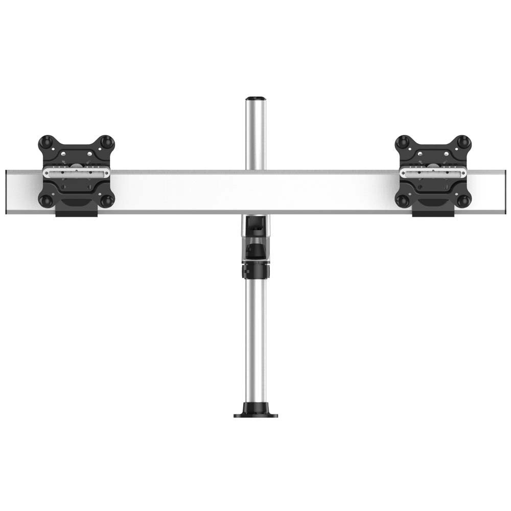 Dual Track Rail Mount for Apple Display w/ Quick Release Single Arm - BL-AT105